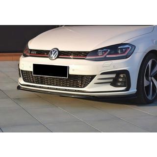 Priekšējā bufera lūpa DPT V-2 (GTI, 2017-2019, spīdīgi melna) Volkswagen Golf 7/E-Golf 2012–2020 foto 1