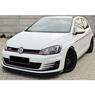 Priekšējā bufera lūpa DPT V-2 (GTI, 2012-2017, spīdīgi melna) Volkswagen Golf 7/E-Golf 2012–2020 foto 2
