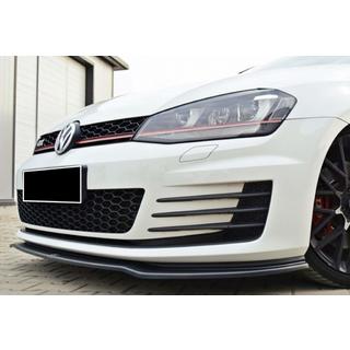 Priekšējā bufera lūpa DPT V-2 (GTI, 2012-2017, spīdīgi melna) Volkswagen Golf 7/E-Golf 2012–2020 foto 1