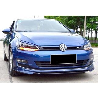 Priekšējā bampera lipa uzlika DPT V-1 (uz oriģinālā bampera, 2012-2017, krāsošanai) Volkswagen Golf 7/E-Golf 2012–2020 foto 1