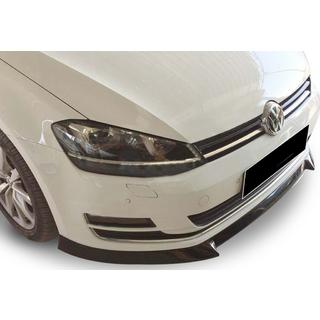 Priekšējā bampera lip spoileris DPT V-4 (rūpnīcas bamperim, 2012-2017, spīdīgi melns) Volkswagen Golf 7/E-Golf 2012–2020 foto 1