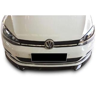 Priekšējā bampera lip spoileris DPT V-4 (rūpnīcas bamperim, 2012-2017, spīdīgi melns) Volkswagen Golf 7/E-Golf 2012–2020 foto 2