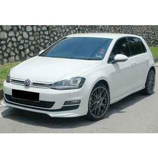 Priekšējais lūpas spoileris DPT V-5 (OEM bamperim, 2012-2017, spīdīgi melna) Volkswagen Golf 7/E-Golf 2012–2020 foto 3