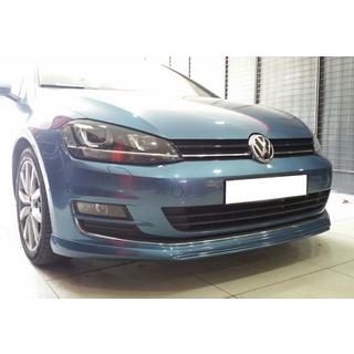Priekšējā bampera lūpa DPT V-2 (rūpnīcas bamperim, 2012-2017, melna spīdīga) Volkswagen Golf 7/E-Golf 2012–2020 foto 1
