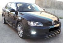 Volkswagen Jetta 2011–2018 Priekšējā bampera lip spoileris DPT V-1 (2014-2018, krāsošanai) foto 4