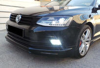 Volkswagen Jetta 2011–2018 Priekšējā bampera lip spoileris DPT V-1 (2014-2018, krāsošanai) foto 1