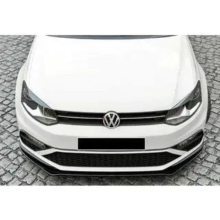 DPT priekšējā bampera lipa spoilers (GTI, 2014-2017, spīdīgi melns) foto 4