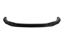 Volkswagen T6 2015–2024 DPT priekšējā bampera lip spoilers (spīdīgi melns) foto 4