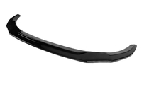 Volkswagen T6 2015–2024 DPT priekšējā bampera lip spoilers (spīdīgi melns) foto 3
