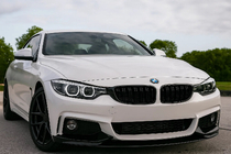 BMW 4 sērija F32/F33/F36 2012–2020 Nieres restes M-Look (spīdīgi melnas) foto 1