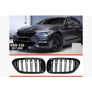 Nieru restes M-Look (2017-2020, melns spīdīgs) BMW 5. sērija G30/G31 2017–2023 foto 4