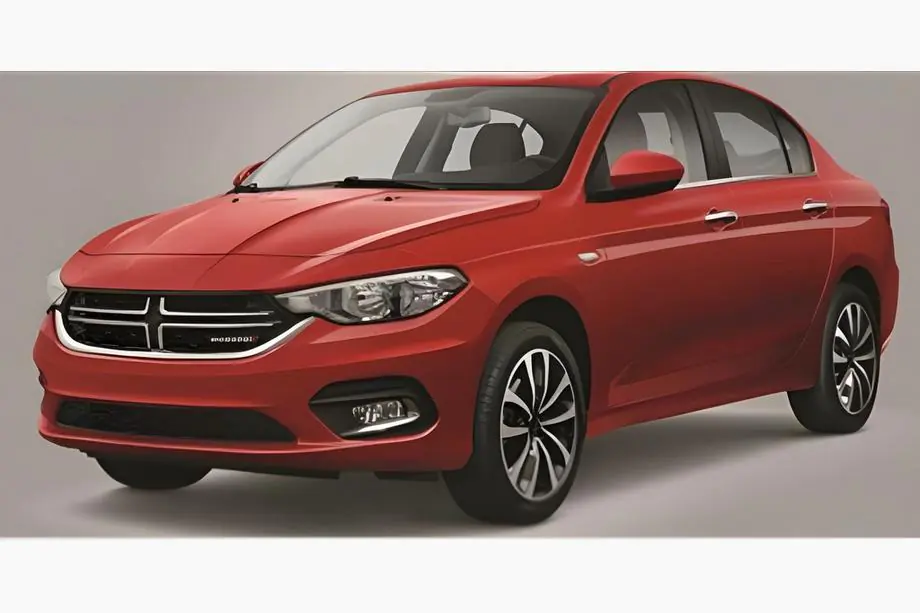 Fiat Tipo 2016– Radiatora reste DPT (2016-2020, melns spīdīgs) Image