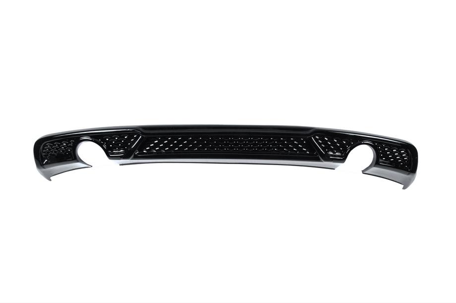 Audi A3 2012–2020 Aizmugurējais difuzors DPT (2017-2020, Sedan, spīdīgi melns) Foto 1