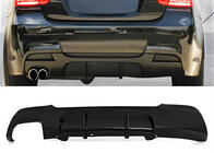 BMW 3. sērija E90/E91 2005–2011 Aizmugurējais difuzors DPT V-2 (E90 M-Sport, melns spīdīgs) foto 1