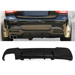 Aizmugurējais difuzors DPT V-2 (E90 M-Sport, melns spīdīgs) BMW 3. sērija E90/E91 2005–2011