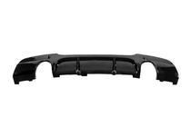 BMW 3. sērija E90/E91 2005–2011 Aizmugurējais difuzors DPT V-4 (E90 M-Sport, spīdīgi melns) foto 5