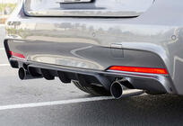 BMW 3. sērija F30/F31 2012–2019 Aizmugurējais difuzors DPT V-4 (M-Performance, spīdīgi melns) foto 3
