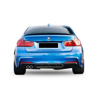 Aizmugurējais difuzors DPT V-5 (M-Performance, spīdīgi melns) BMW 3. sērija F30/F31 2012–2019 foto 1