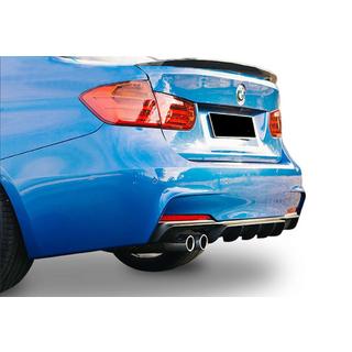 Aizmugurējais difuzors DPT V-5 (M-Performance, spīdīgi melns) BMW 3. sērija F30/F31 2012–2019 foto 2