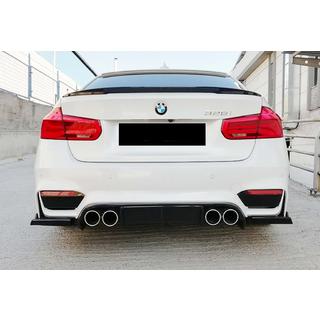 Aizmugurējais difuzors DPT V-6 (M3, spīdīgi melns) BMW 3. sērija F30/F31 2012–2019 foto 1