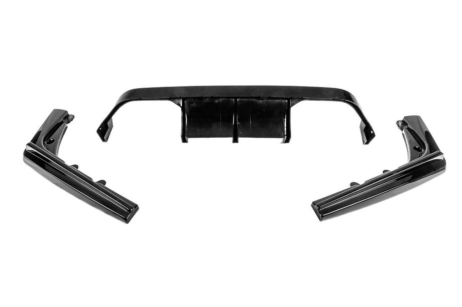 BMW 3. sērija F30/F31 2012–2019 Aizmugurējais difuzors DPT V-2 (priekš Vorstainer, spīdīgi melns) Foto 7