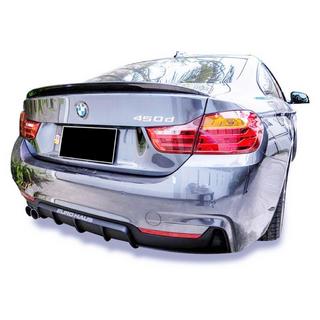 Aizmugurējais difuzors DPT V-3 (M-Performans, Coupe, spīdīgi melns) BMW 4 sērija F32/F33/F36 2012–2020