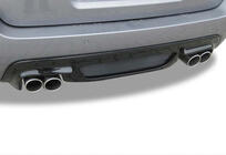 BMW 5. sērija E60/E61 2003–2010 Aizmugurējais difuzors DPT (M-5, melns spīdīgs) foto 1