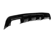 BMW 5. sērija E60/E61 2003–2010 Aizmugurējais difuzors DPT V-1 (M-Sport, spīdīgi melns) foto 4