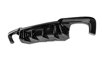 BMW 5. sērija F10/F11 2010–2016 Aizmugurējais difuzors CS-Style DPT (M5, spīdīgi melns, vakuumformēts) foto 10