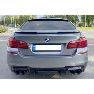 Aizmugurējais difuzors CS-Style DPT (M5, spīdīgi melns, vakuumformēts) BMW 5. sērija F10/F11 2010–2016 foto 2