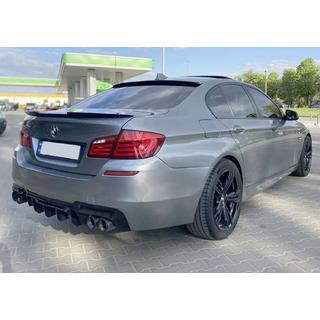 Aizmugurējais difuzors CS-Style DPT (M5, spīdīgi melns, vakuumformēts) BMW 5. sērija F10/F11 2010–2016 foto 3