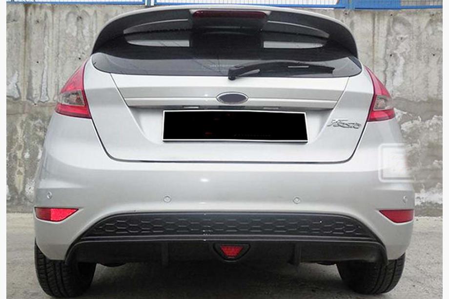 Ford Fiesta 2008–2017 Aizmugurējais difuzors DPT V-1 (HB, spīdīgi melns) Foto 1