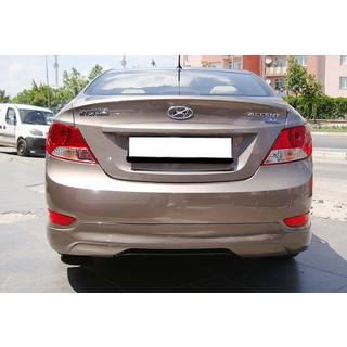 Aizmugurējais difuzors DPT (spīdīgi melns) Hyundai Accent 2011–2017 foto 1