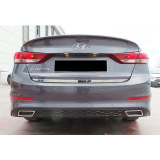 Aizmugurējais difuzors DPT V-1 (spīdīgi melns) Hyundai Elantra (AD) 2015–2020 foto 3