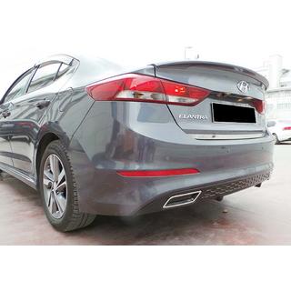 Aizmugurējais difuzors DPT V-1 (spīdīgi melns) Hyundai Elantra (AD) 2015–2020 foto 1