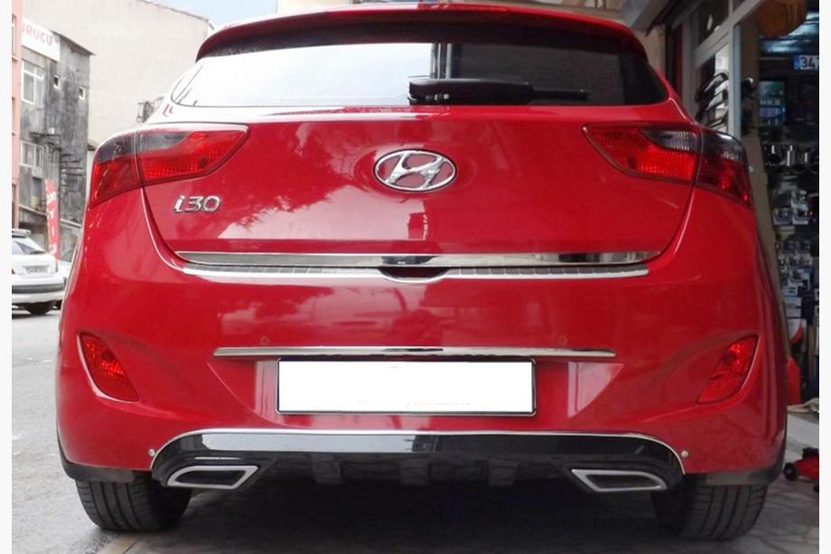 Hyundai I-30 2012–2017 Aizmugurējais difuzors DPT V-1 (spīdīgi melns) Image