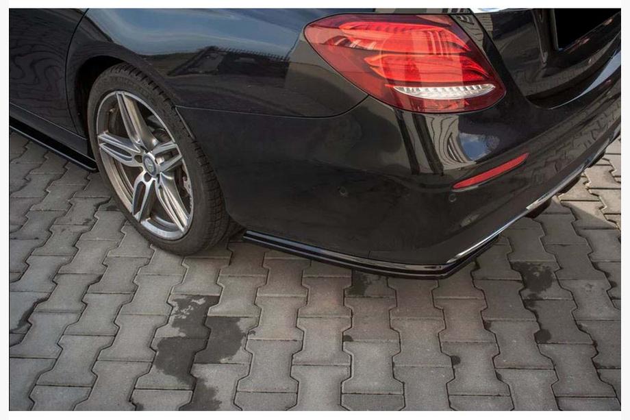 Mercedes E-klase W213 2016–2023 Aizmugurējais FLAP difuzors DPT (melnā spīdīgā) Image
