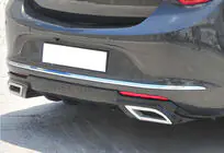 Opel Astra J 2009–2015 Aizmugurējais difuzors DPT V1 (2012-2015, HB, melns spīdīgs) foto 4