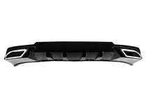 Opel Astra J 2009–2015 Aizmugurējais difuzors DPT V1 (2012-2015, HB, melns spīdīgs) foto 6