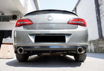 Opel Astra J 2009–2015 Aizmugurējais difuzors DPT V-1 (SD, spīdīgi melns) foto 2