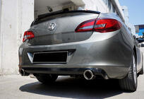 Opel Astra J 2009–2015 Aizmugurējais difuzors DPT V-1 (SD, spīdīgi melns) foto 5