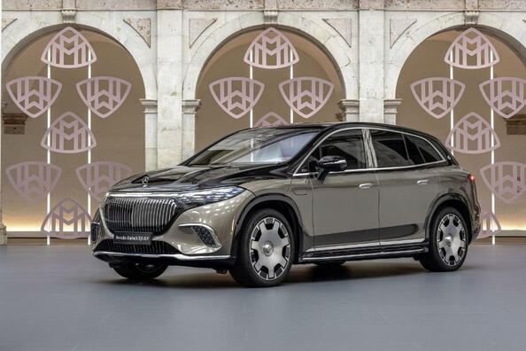 Mercedes-Benz Maybach EQS SUV apskats