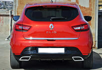 Renault Clio IV 2012–2019 Aizmugurējais difuzors DPT V-2 (spīdīgi melns) foto 1