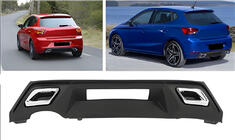 Seat Ibiza 2017– Aizmugurējais difuzors DPT V-2 (spīdīgi melns) foto 1