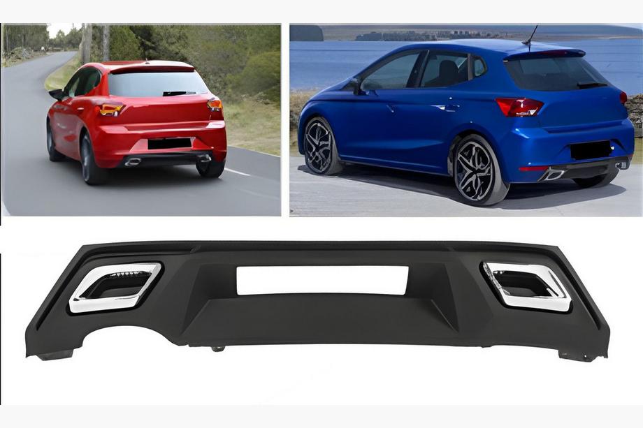 Seat Ibiza 2017– Aizmugurējais difuzors DPT V-2 (spīdīgi melns) Image
