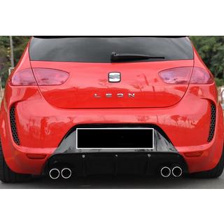 Aizmugurējais difuzors DPT V-1 (2009-2012, melns spīdīgs) Seat Leon 2005–2012 foto 2