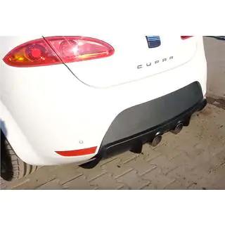 Aizmugurējais difuzors DPT V-2 (2009-2012, spīdīgi melns) Seat Leon 2005–2012 foto 2