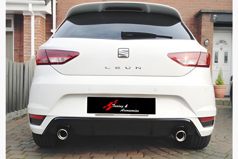 Seat Leon 2013–2020 Aizmugurējais difuzors DPT V-1 (spīdīgi melns) Image