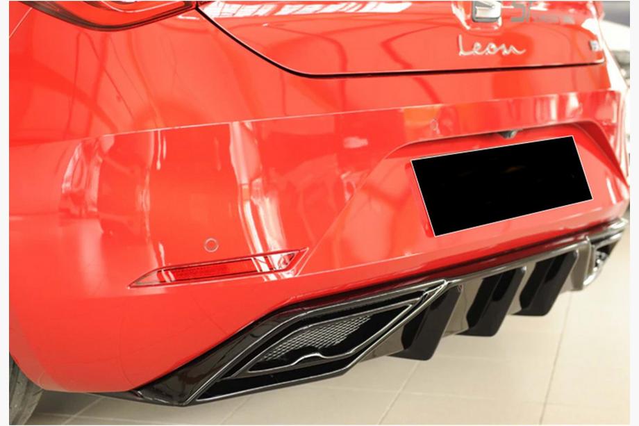 Seat Leon 2020– Aizmugurējais difuzors DPT V-2 (spīdīgi melns) Image