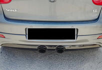 Volkswagen Golf 5 2003–2009 Aizmugurējais difuzors DPT V-2 (krāsošanai) foto 6
